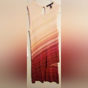 WhiteHouseBlackMarket XS Multi Color Sexy 60's Style Dress